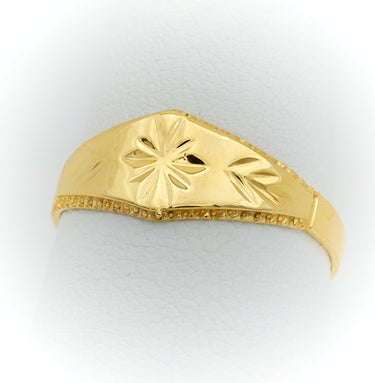 10K Non Stone Gold Ring Anillo sin Piedra de Oro 10k - Acosta´s jewelry